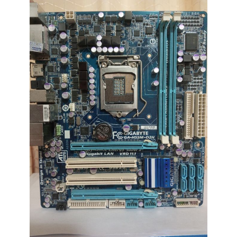 Mainboard 1156 GIGABYTE H55M-D2H Socket 1156 รองรับ Gen1