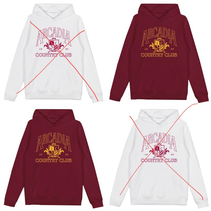 [พร้อมส่ง] XC3 Arcadia เสื้อฮู้ด Hoodie Arcadia by Mark Tuan (แท้)