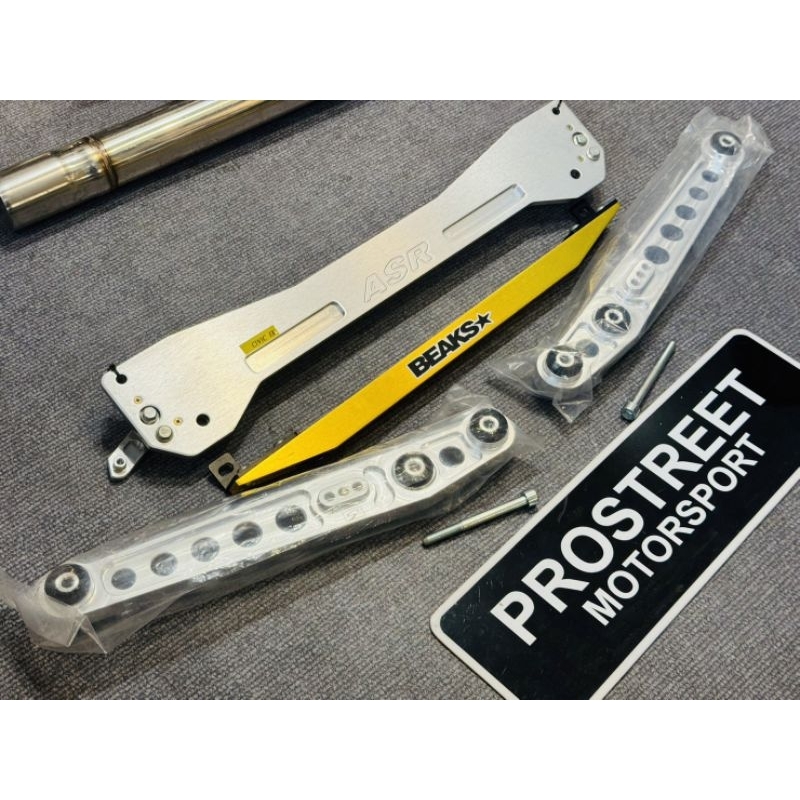 ชุดค้ำล่างหลัง ซับเฟรม ASR beaks skunk2 ปีกนก honda civic ek ek9 coupe แบบคานหนา  แข็งแรงใช้ได้จริง