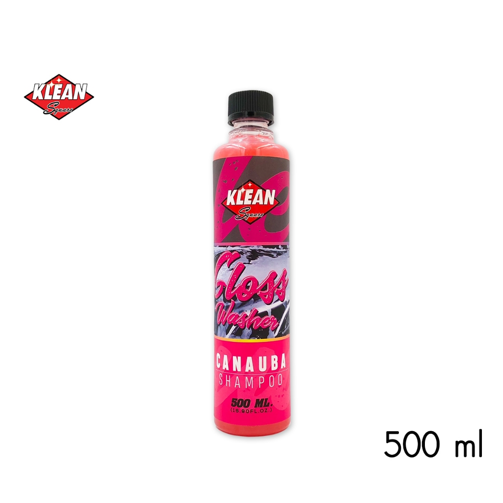 น้ำยาล้างรถ แชมพูล้างรถ สูตรผสมเคลือบเงา เข้มข้นสูง Gloss Washer  2in1 โฟม รถสะอาดและเงาด้วย
