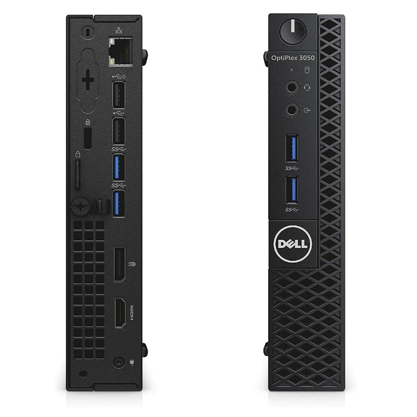 คอมมือสอง Mini PC Dell Optiplex 3050 MFF CPU Core i3-6100T ฮาร์ดดิกส์ SSD ลงโปรแกรมพร้อมใช้งาน