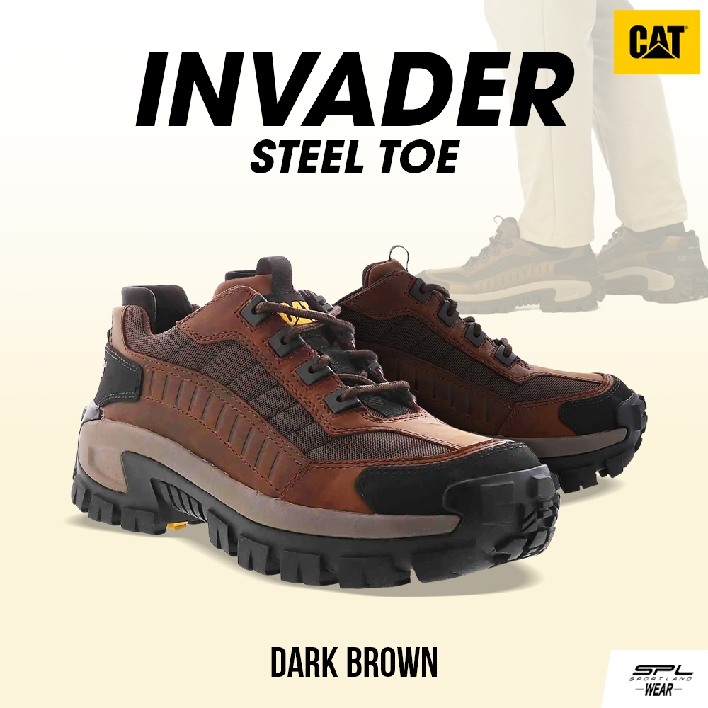 CAT Caterpillar รองเท้าเซฟตี้ รองเท้าหัวเหล็ก M Invader HI Steel Toe P91338 (6700)