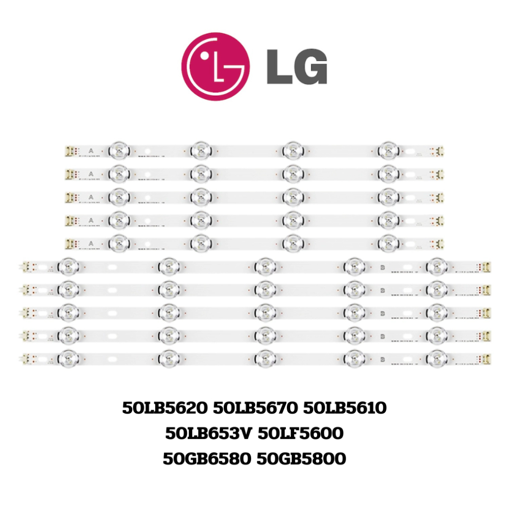 หลอด Backlight LG 50LB5620 50LB5670 50LB5610 50LB653V 50LF5600 50GB6580 50GB5800