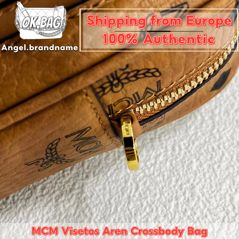 👜เอ็มซีเอ็ม MCM Visetos Aren Crossbody Bag X-mini/Small กระเป๋าครอสบอดี้