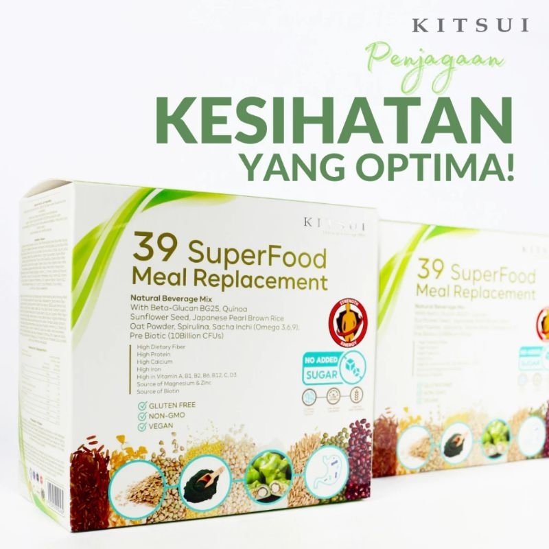 Kitsui : 39 super food meal replacement