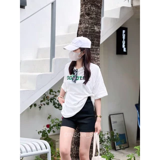 No21 กางเกงขาสั้น เอวสูง ผ้าหนา มีไซส์ S,M,L,XL โพสต์นี้มี 12 สี ป้าย DINSOR