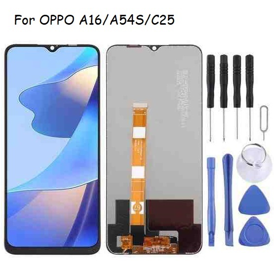 หน้าจอ LCD Display จอ + ทัช OPPO A16 อะไหล่มือถือ อะไหล่ จอพร้อมทัชสกรีน A16 สามารถเลือกซื้อพร้อมกาว