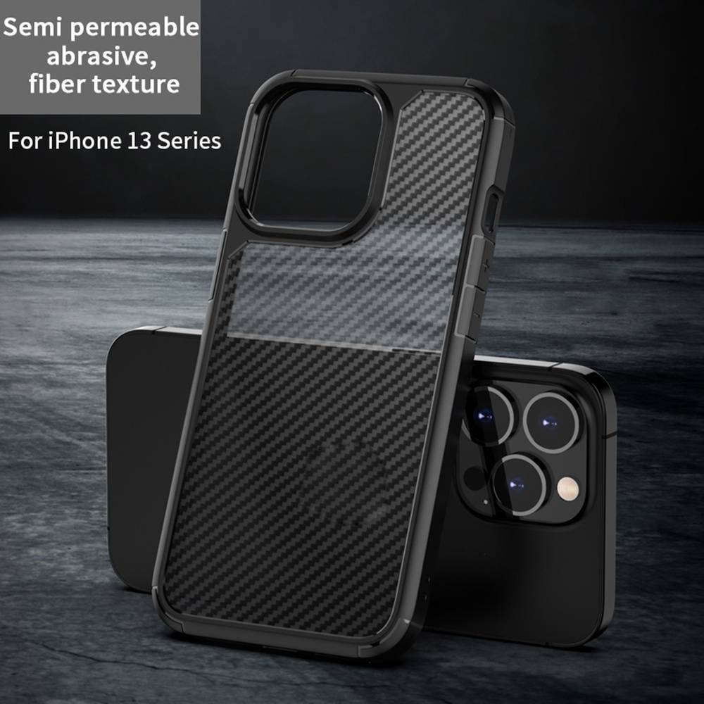 เคสสำหรับไอโฟน กันกระแทกอย่างดี ลายเคฟล่า ขอบนิ่ม หลังแข็ง - รูปที่ 3