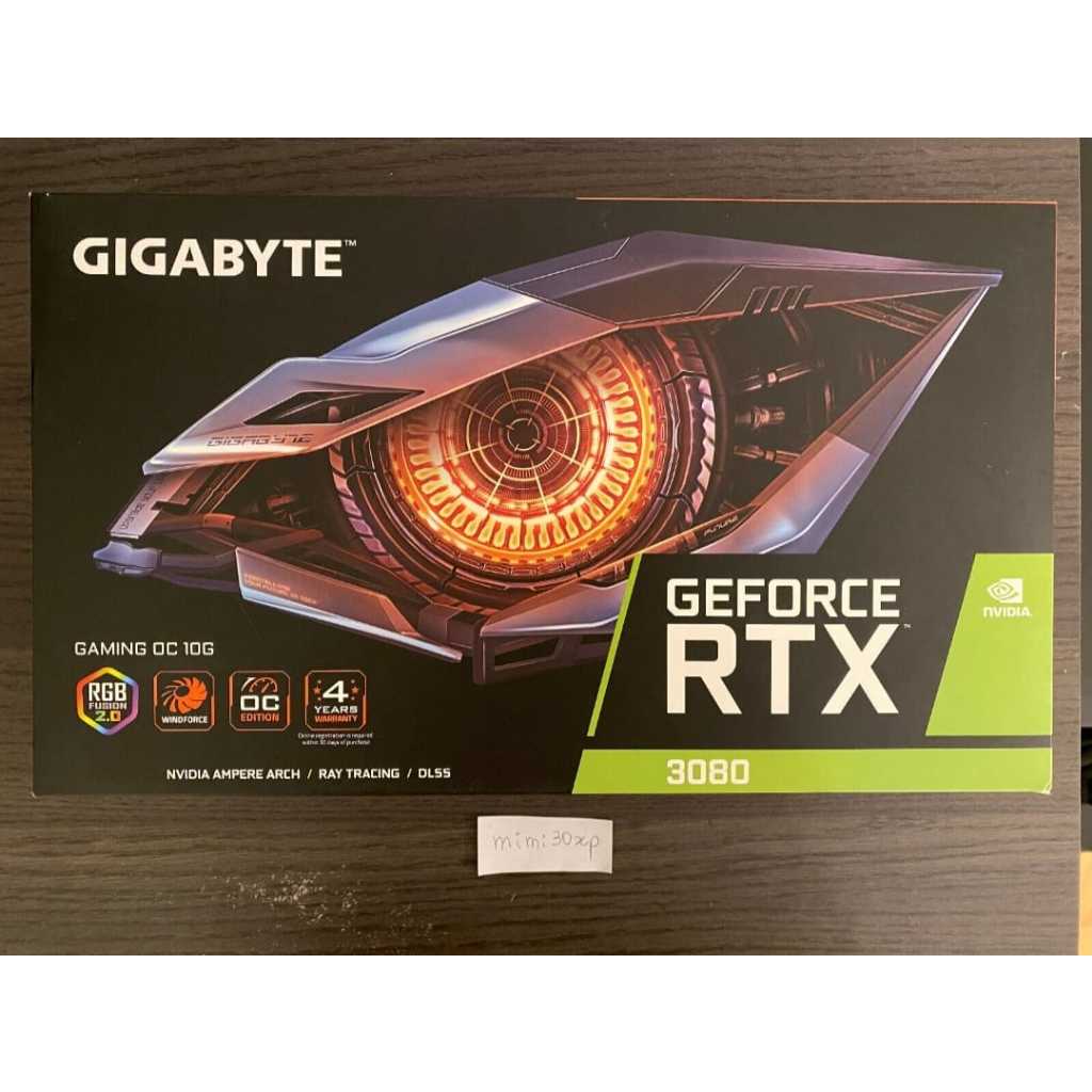 NVIDIA GeForce RTX 3080 Gigabyte Gaming OC 10GB Graphics Card