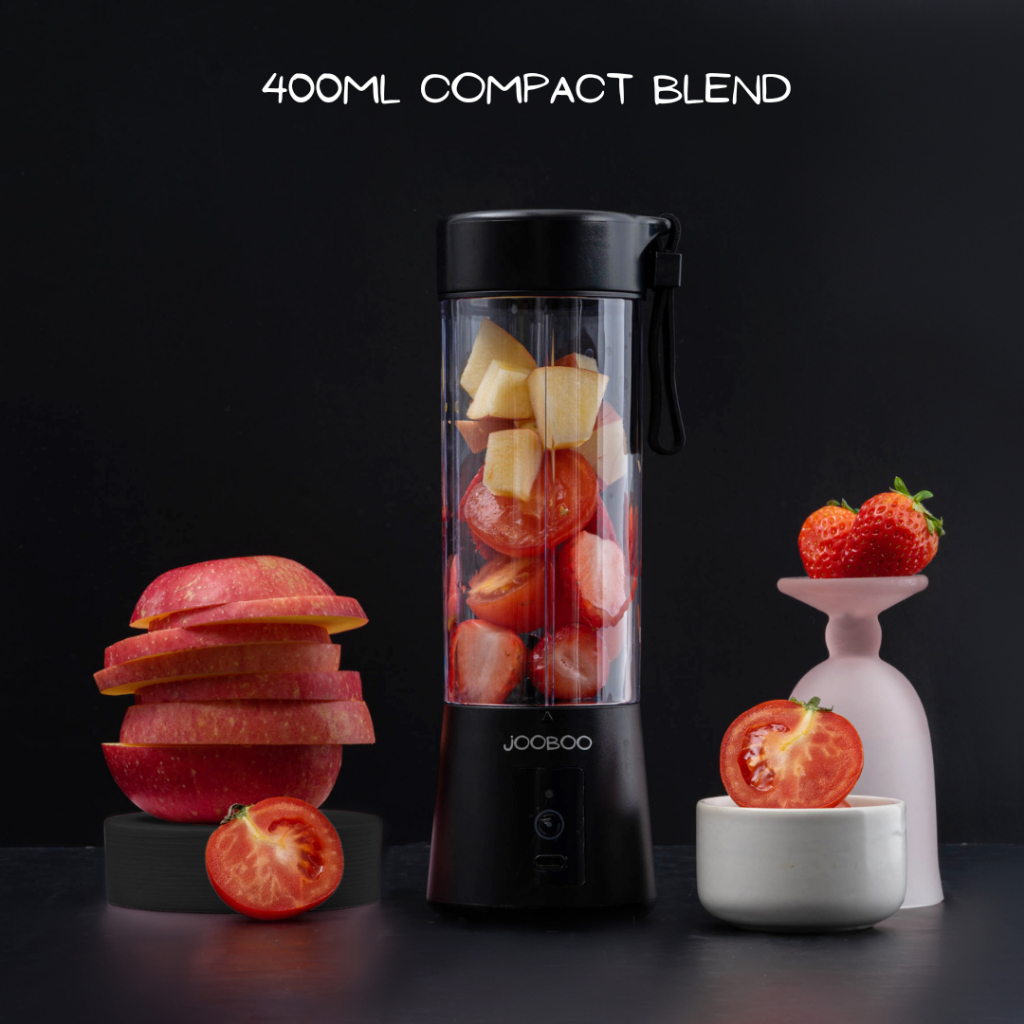 jOOBOO Compact Blend เครื่องปั่นเพื่อสุขภาพ ขนาด 400ml สี Black