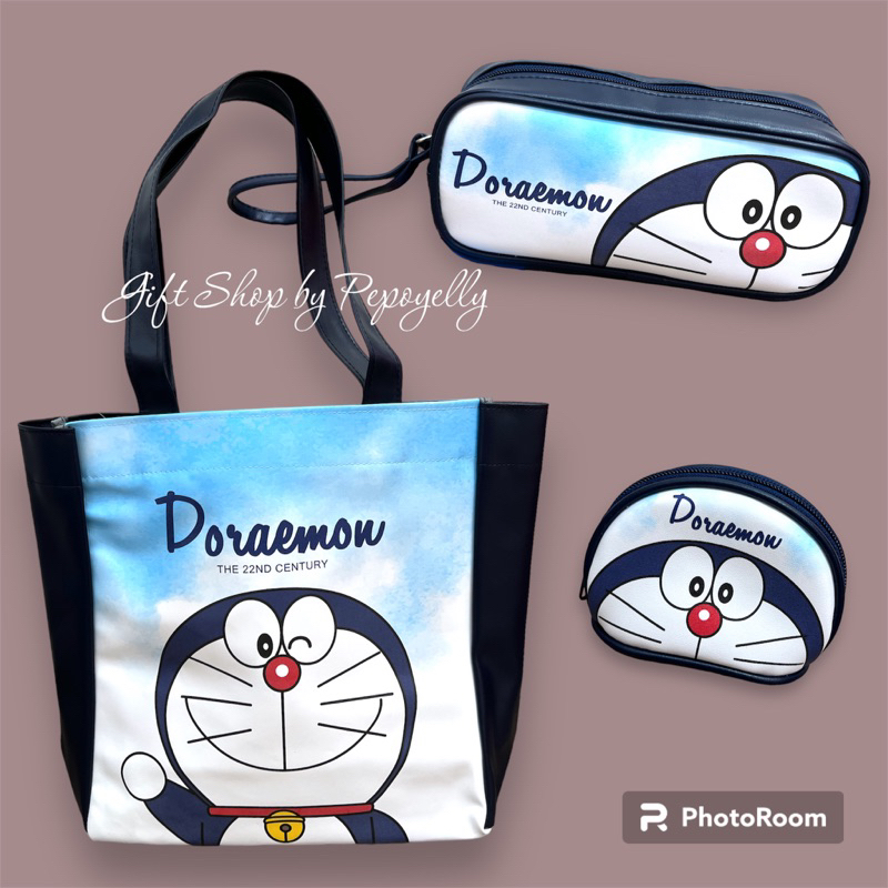 เซตกระเป๋าโดเรมอน Doraemon ลิขสิทธิ์แท้💯