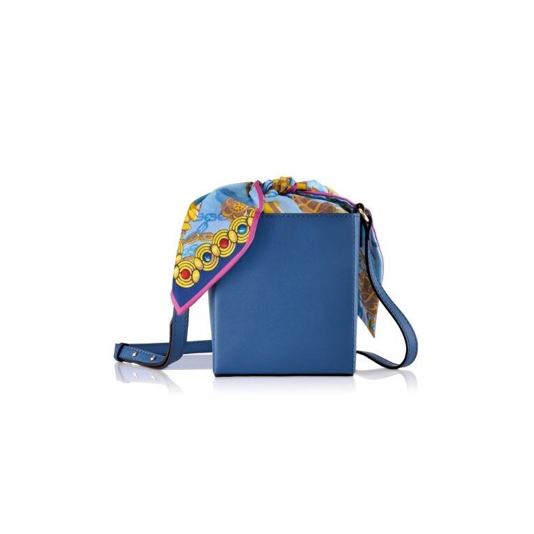 กระเป๋า Estee Lauder Blue Crossbody Bag with Removable Pouch