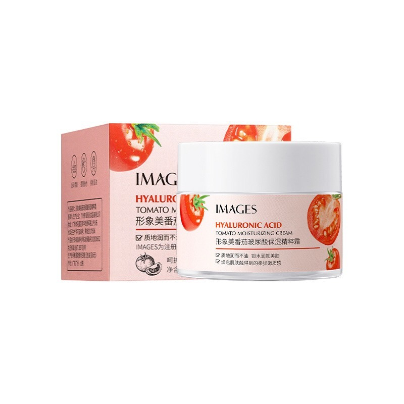 สินค้าราคาส่ง ครีมมะเขือเทศญี่ปุ่นหน้าขาว IMAGES Tomato Whitening Cream 50 G. (รหัส 82)
