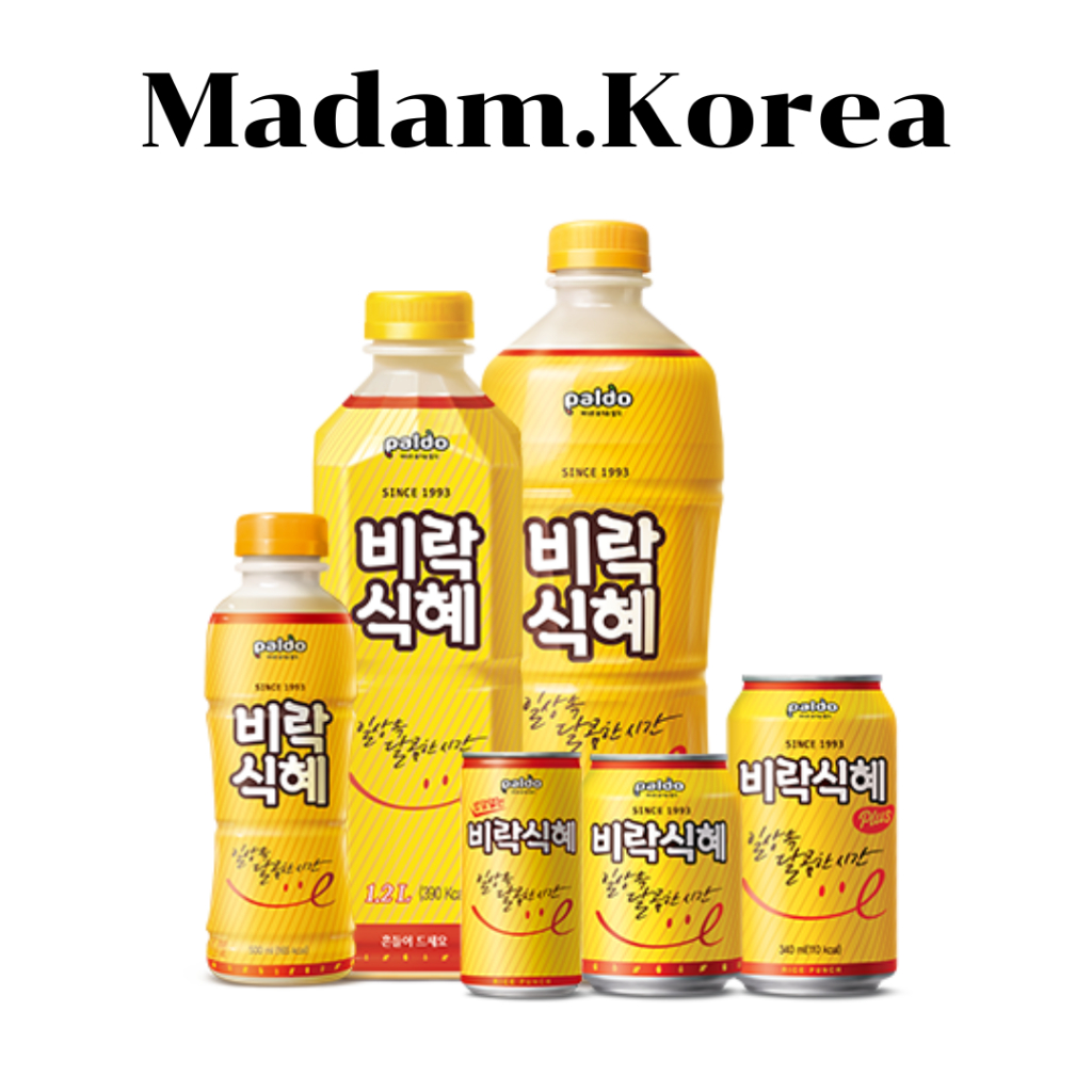Paldo Vilak Rice Punch พัลโด น้ำข้าวเกาหลี ชีคเย น้ำขวดเกาหลี ช่วยเรื่องการขับถ่าย ย่อยอาหาร สินค้าเกาหลี พร้อมส่ง
