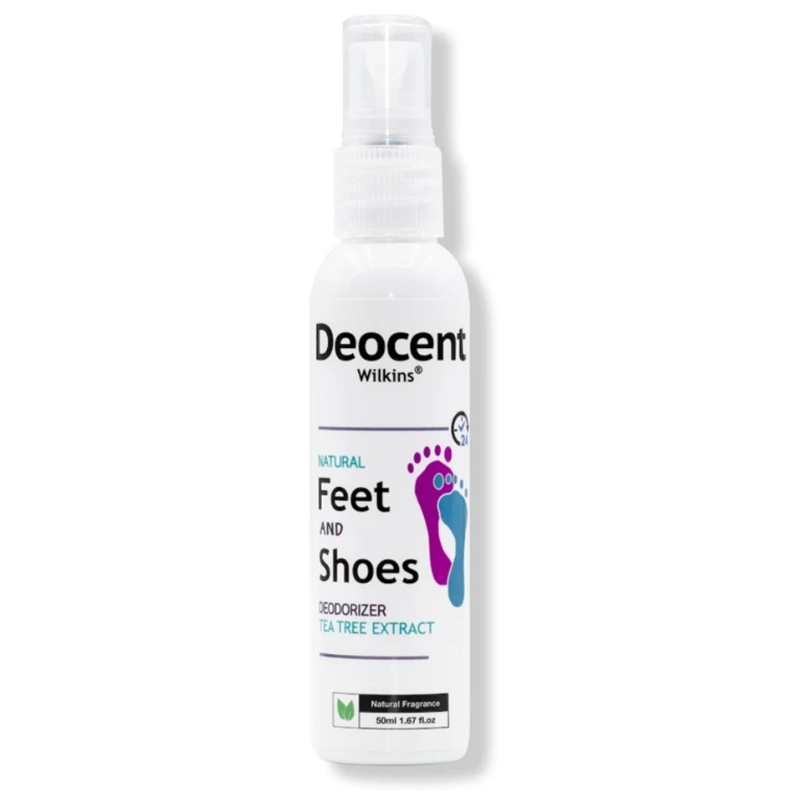 Wilkins Deocent สเปรย์ดับกลิ่นเท้า และรองเท้า (ยาวนาน 24 ชม.) แก้ปัญหาที่ต้นตอจากสารสกัดใบชาออสเตรเลีย