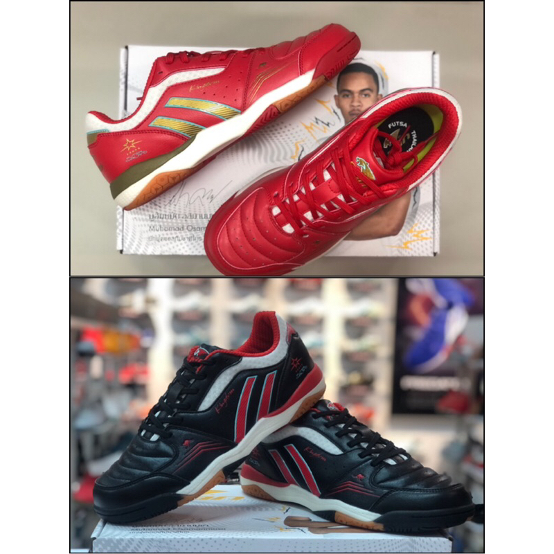 ( สินค้าลิขสิทธิ์แท้ 100 % ) PfS2k2 รองเท้าฟุตซอล Pan kingdom ตัวท๊อป