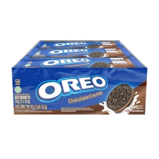 [ยกแพ็ค] Oreo โอรีโอ คุกกี้แซนวิชสอดไส้ครีม 27.6กรัม x 12 ซอง