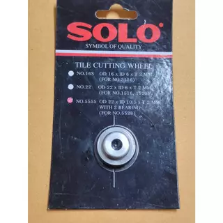 SOLO ใบมีดแท่นตัดกระเบื้อง NO.5555 ใบมีดผลิตจากทังสเตนคาร์ไบท์ ของแท้100%