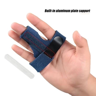 ดามนิ้วมือเสริมแกนโลหะ มีสายรัดกันหลุด sports นิ้วชี้ นิ้วกลาง นิ้วนาง นิ้วก้อย finger splint aluminium bar non-flexible