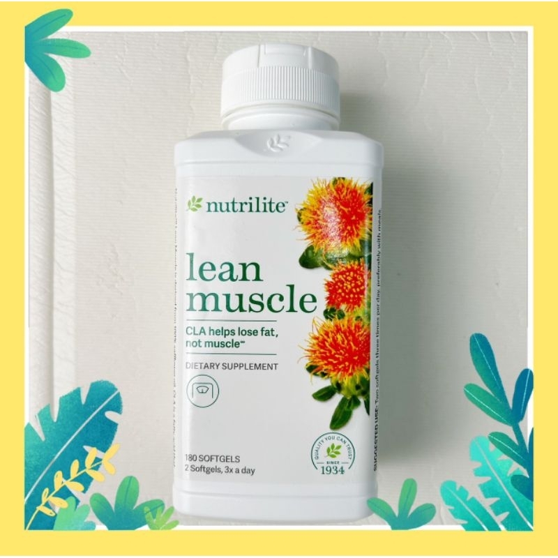 โปร 11.11*Nutrilite CLA 500 Lean Muscle "หุ่นสวยกระชับสัดส่วน ด้วย CLA น้ำมันดอกคำฝอย"