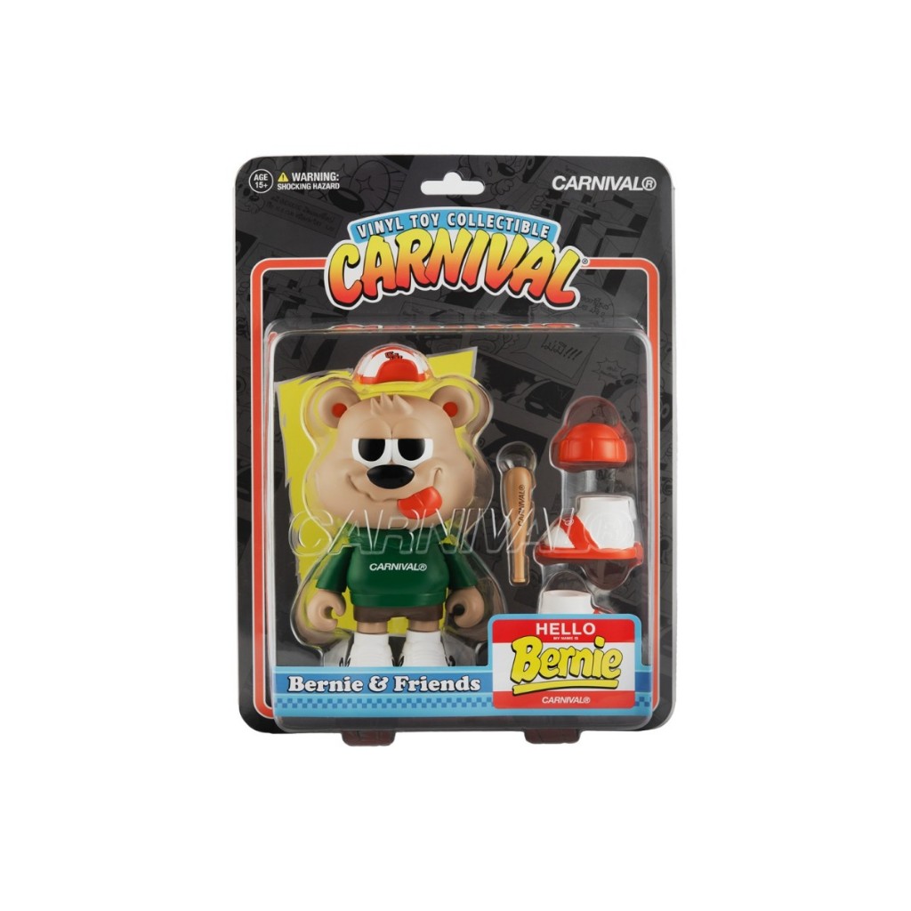 CARNIVAL CNVSS23A016 BATTER BERNIE FIGURE BROWN