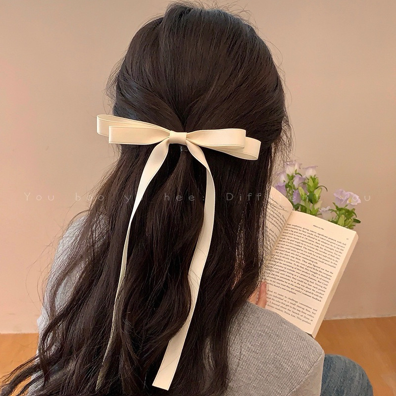 [พร้อมส่ง] กิ๊บติดผมโบว์ริบบิ้น น่ารักสไตล์เกาหลี พร้อมส่ง