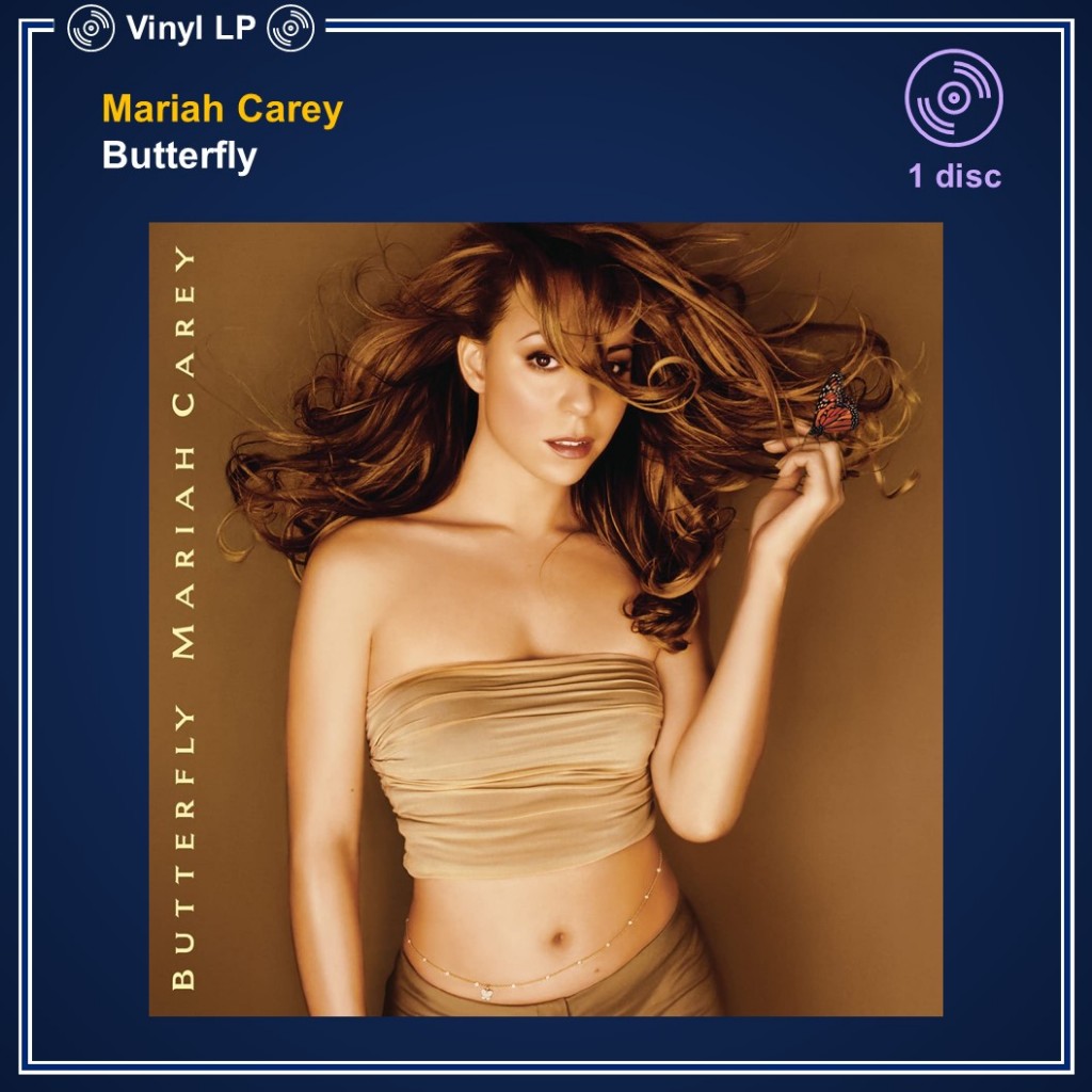 [แผ่นเสียง Vinyl LP] Mariah Carey - Butterfly [ใหม่และซีล SS]