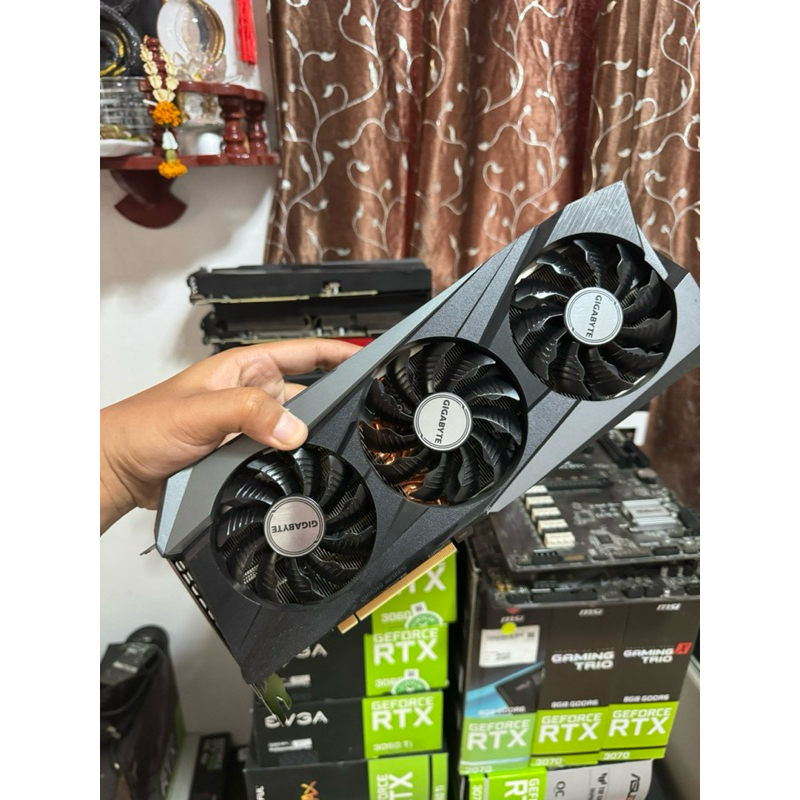 การ์ดจอ RTX3070TI 8GB GIGABYTE GAMING ( สินค้าภาพจริง )