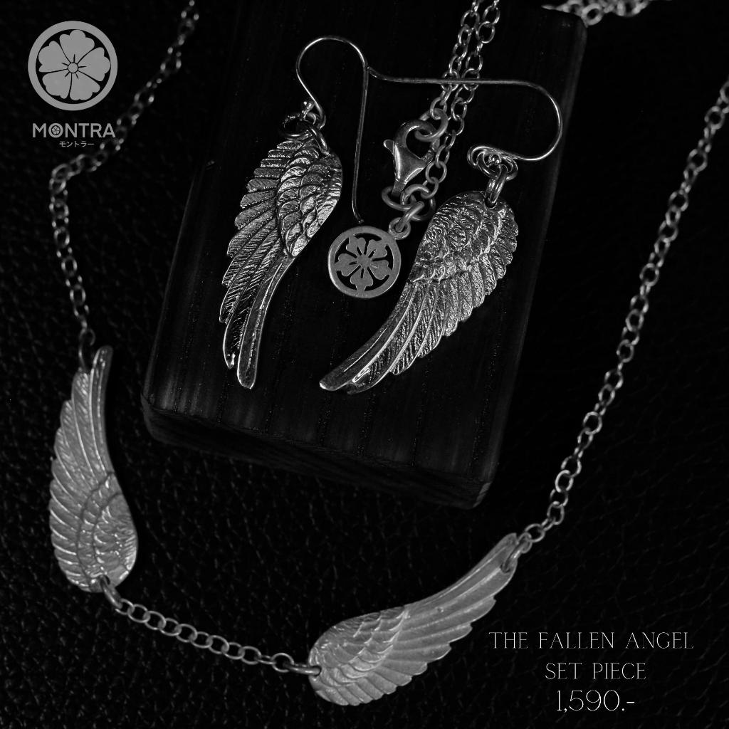 เซ็ตสร้อยคอ + ต่างหู 925 : The Fallen Angel