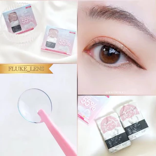 คอนแทค เลนส์ใส พรีเมี่ยม 💧Hydrogel💧 ไม่มีสี ใส่บายตามากๆ กรองแสง Kittykawaii อมน้ำ55% Made in Korea clear