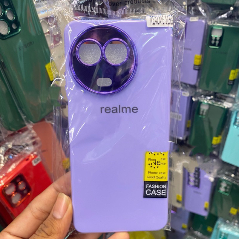 เคส กำมะหยี่โครเมียมสี สำหรับรุ่น Realme 11 X สินค้าส่งจากประเทศไทย