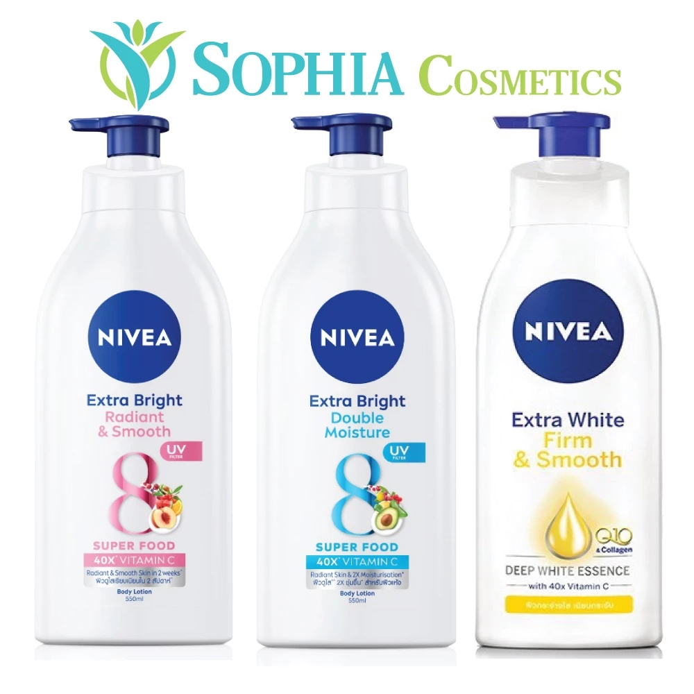 นีเวีย เอ็กซ์ตร้า ไวท์ โลชั่น 550มล.NIVEA Extra White Lotion 550ml.