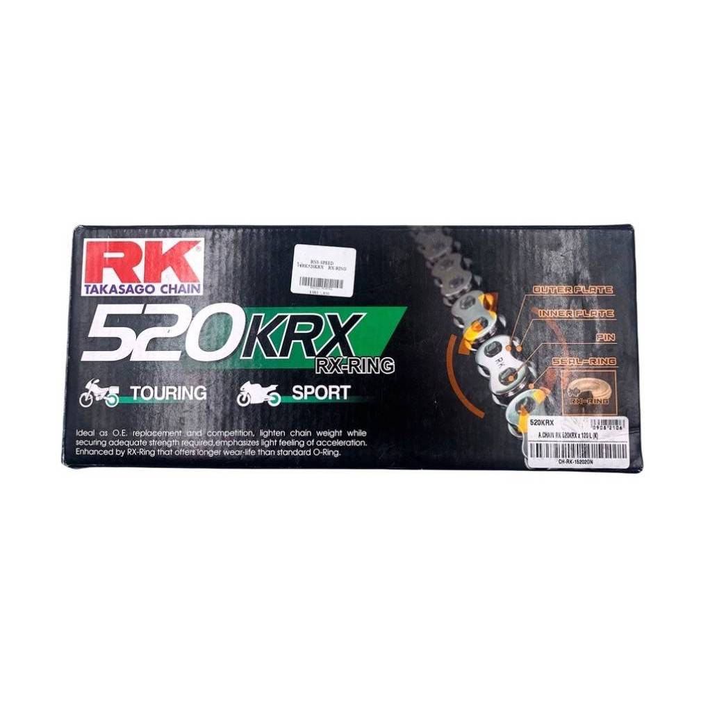 RK โซ่ 520KRX-120L_CH-RK-15202ON (STD)