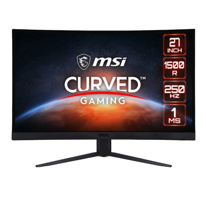 MONITOR (จอมอนิเตอร์) MSI G27C4X - 27" VA FHD 250Hz CURVED FREESYNC PREMIUM 1920 x 1080