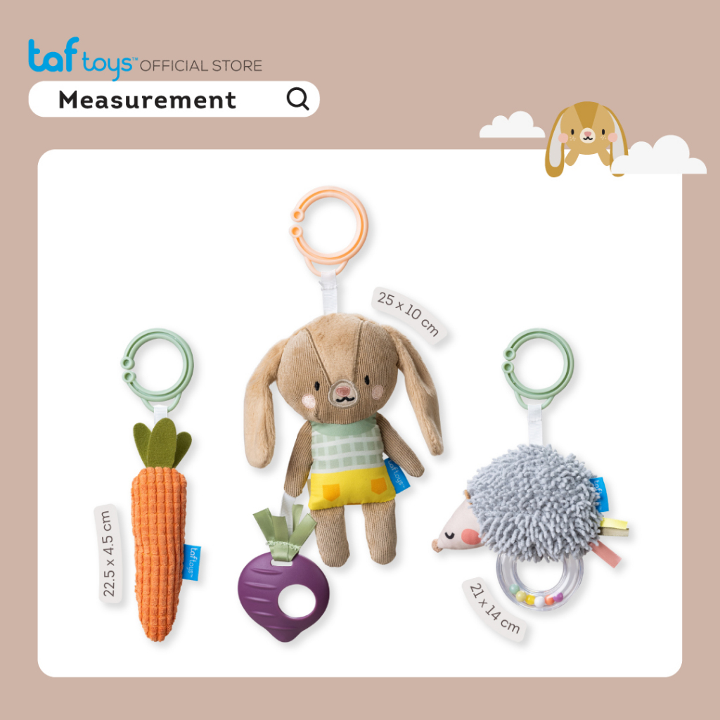 Taf Toys ชุดโมบายเด็ก Activity Toys Kit โมบายเด็ก ของเล่นเสริมพัฒนาการ 0 เดือน ขึ้นไป รูปที่ 6