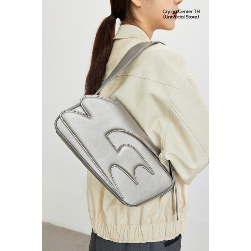 CryingCenter กระเป๋าสะพายข้าง/ครอสบอดี้ Embossed Logo 3D