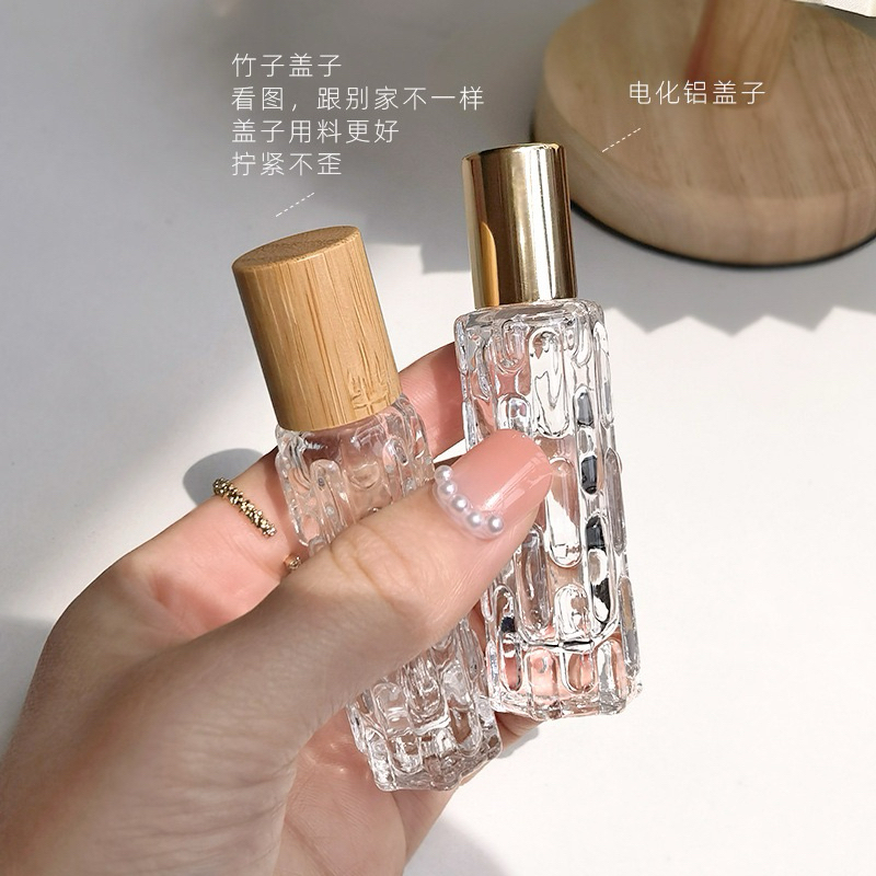 ‼️พร้อมส่ง‼️ขวดน้ำหอมเปล่า แบบลูกกลิ้ง ขวดแก้ว ขนาด10ml