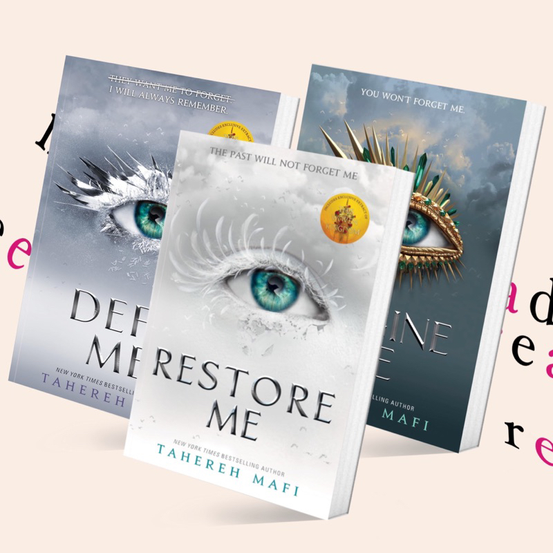 VYNELA (หนังสือภาษาอังกฤษ) SHATTER ME / UNRAVEL ME / IGNITE ME / RESTORE ME / DEFY ME / IMAGINE ME (#1-6) — TAHEREH MAFI