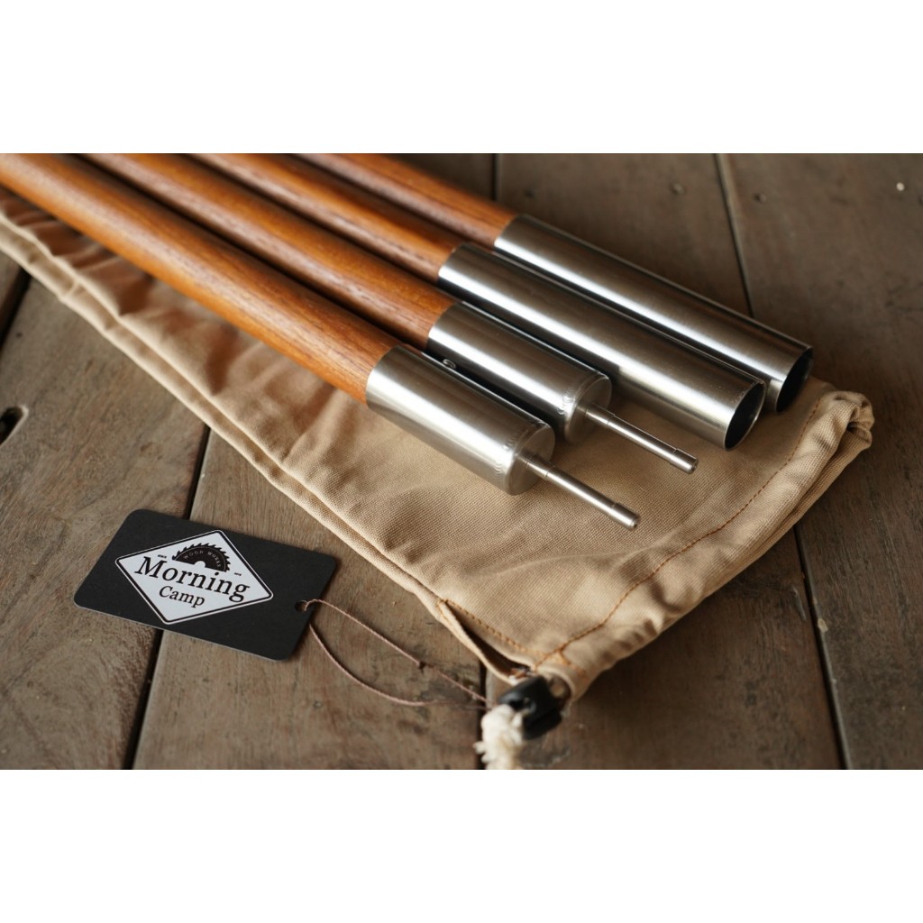 เสาเทอเรสไม้สำหรับตกแต่งเต๊นท์ Classic Jack & Highline &Traveler&Family