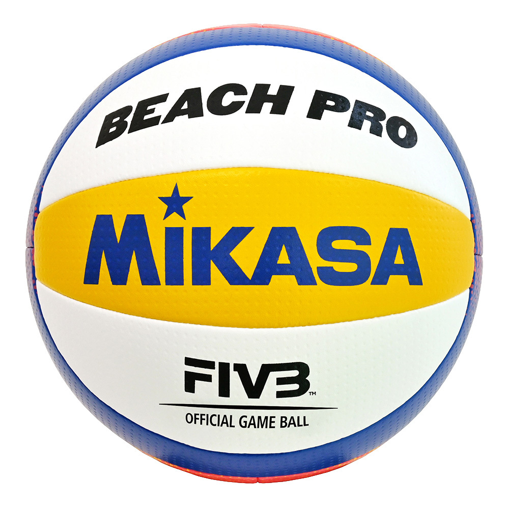 (ของแท้ 100%) MIKASA BV550C วอลเลย์บอลชายหาด หนังเย็บ เกรดแข่งขัน BEACH PRO