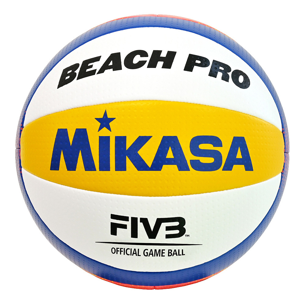 (ของแท้ 100%) MIKASA BV550C วอลเลย์บอลชายหาด หนังเย็บ เกรดแข่งขัน BEACH PRO – โปรปัง