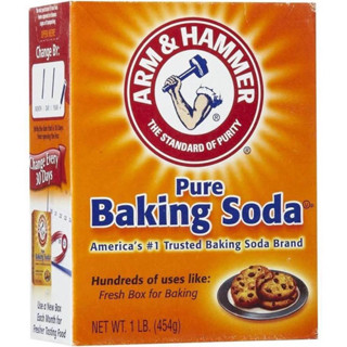 W แท้ Arm&Harmer baking soda 454g. เบกกิ้งโซดาเจ้าดัง นำเข้า…