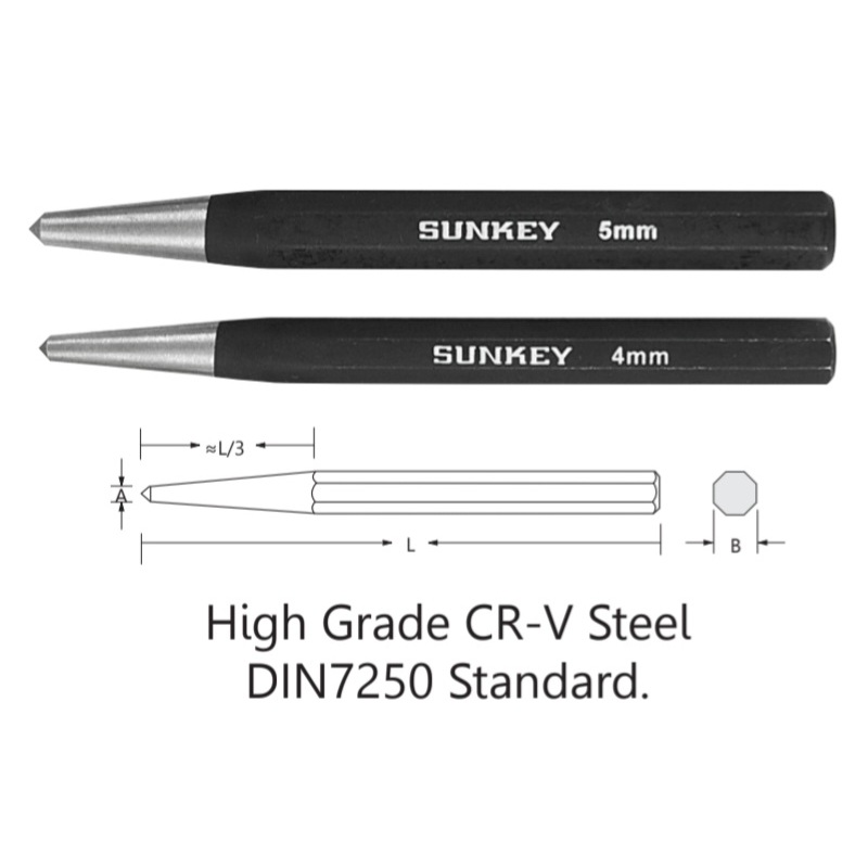 SUNKEY เหล็กมาร์ครู สีดำ  PTL00004 PTL00005 PTL00006 เหล็กนำ เหล็กมาร์ค