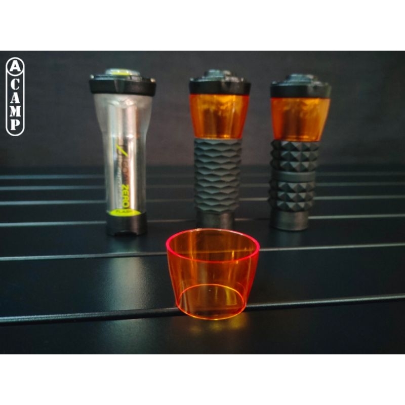 ปลอกส้ม แบบใช้ร่วมกับปลอกยาง สำหรับไฟฉาย Goalzero ,ESLNF ,Blackdog (สินค้าไม่รวมไฟฉาย)
