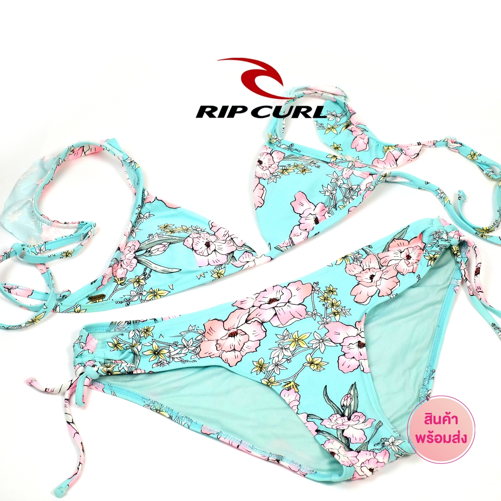 (พร้อมส่ง) RIP CURL GSIWE1  ✔ Ripcurl swimwear ชุดว่ายน้ำ Women's Bikini Set Swimsuit
