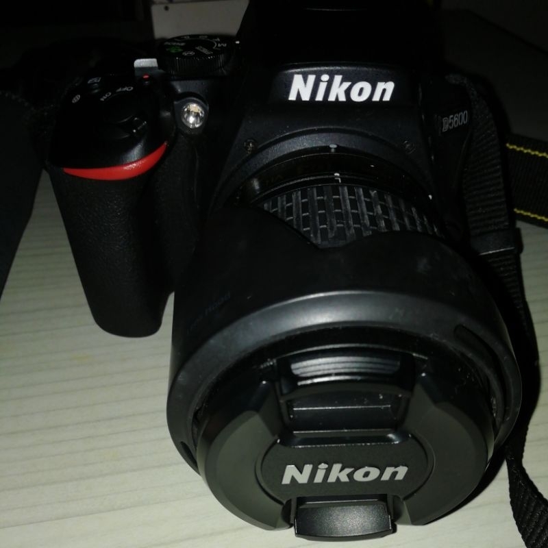 Nikon D5600 DSLR Lens Kit Nikkor AF-P 18-55mm F/3.5-5.6G VR สินค้ามือสอง สภาพมือหนึ่ง99%