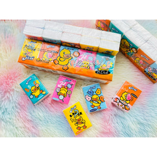 แจ๊กซ์ กระดาษทิชชู่แห้งแบบพกพา ยกแพ็ค 10 ห่อ รุ่น กระดาษหนา …