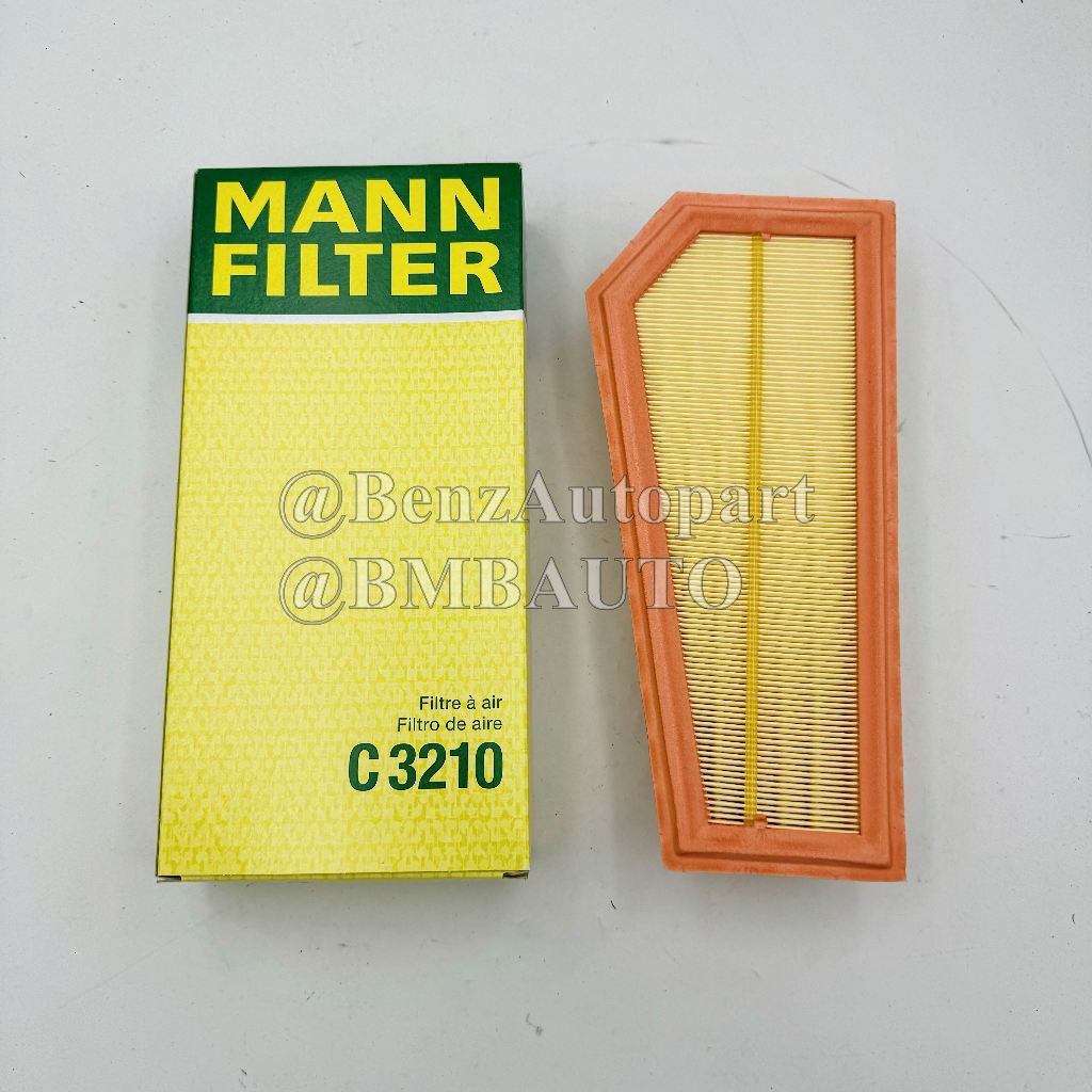 ⭐ BENZ ⭐ ไส้กรองอากาศ | เบนซ์ เครื่อง M274 รุ่น W204 W207 W212 X253 R172 | MAHLE LX3775 | HENGST E1145L | MANN C14006