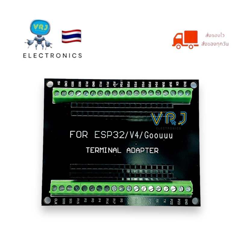 Diymore บอร์ดขยาย ESP32เข้ากันได้กับ NodeMCU-32S Lua 38Pin GPIO บอร์ดขยายสำหรับ38PIN รุ่นแคบ ESP32ไม