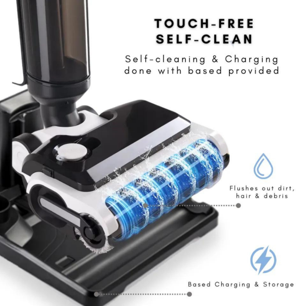 Wet Dry Vacuum Cleaner เครื่องล้างพื้น เครื่องดูดฝุ่น ดูดน้ำ ขัดถูพื้น ...